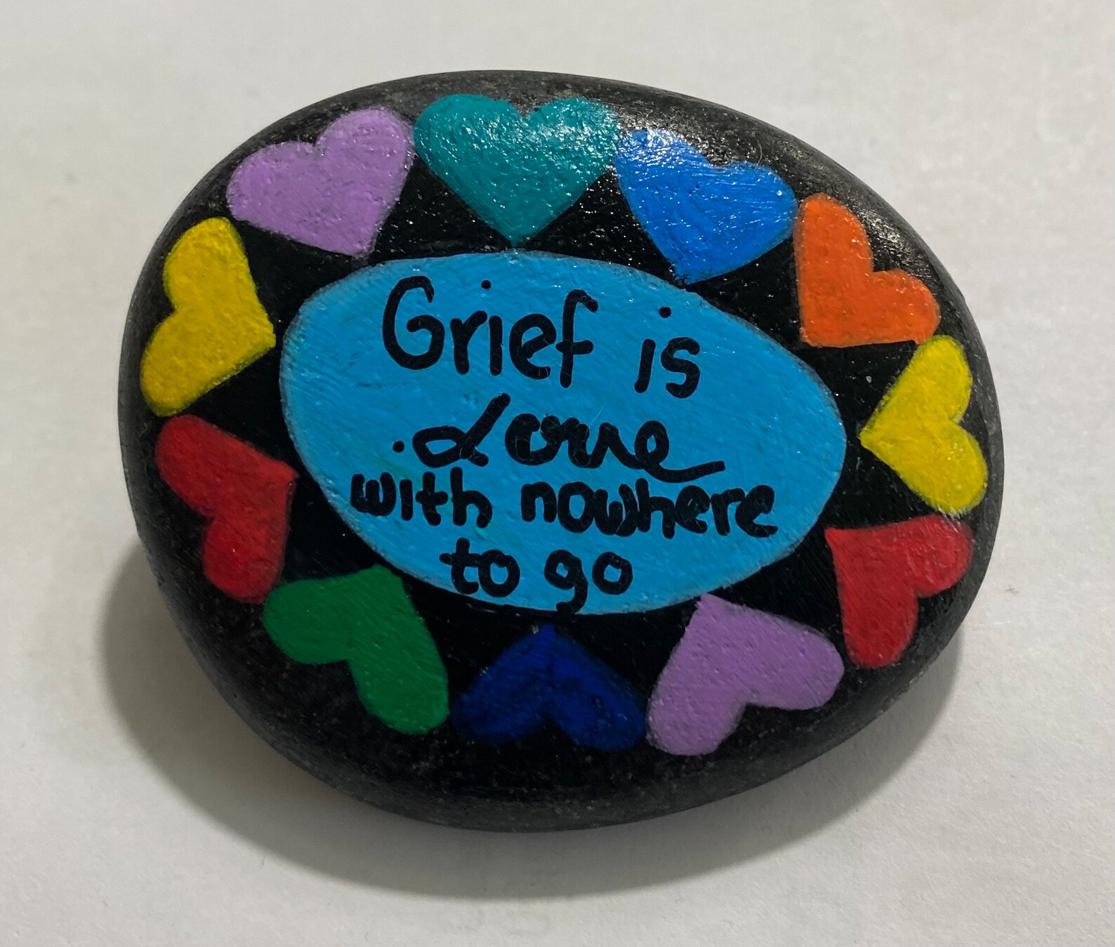 Grief and Loss Rocks/ Remembrance Rocks/grief Rocks/ Sympathy Rocks ...