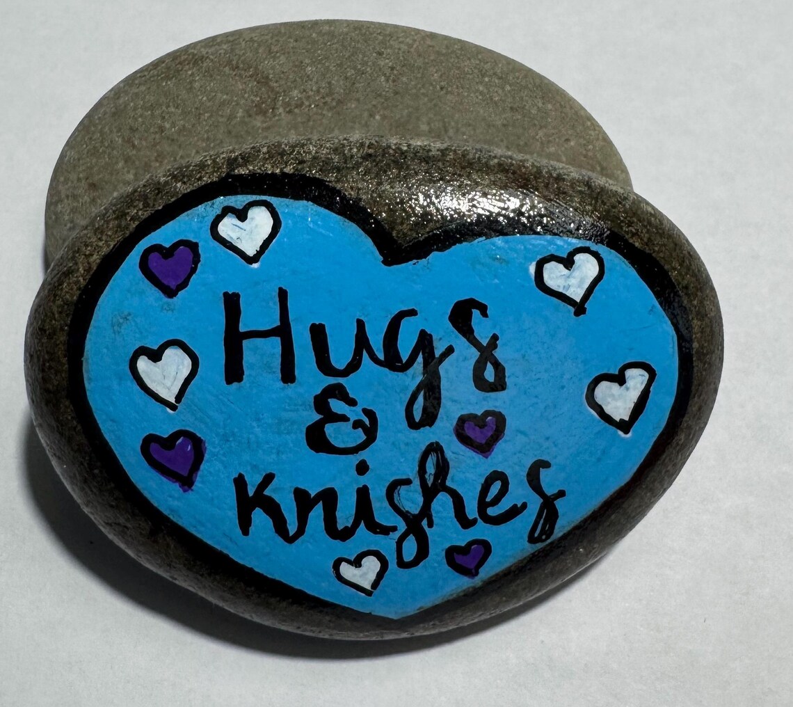 Jewish Rocks, Rosh Hashanah Rocks, Unique Rocks, Gift Rocks, Colorful ...