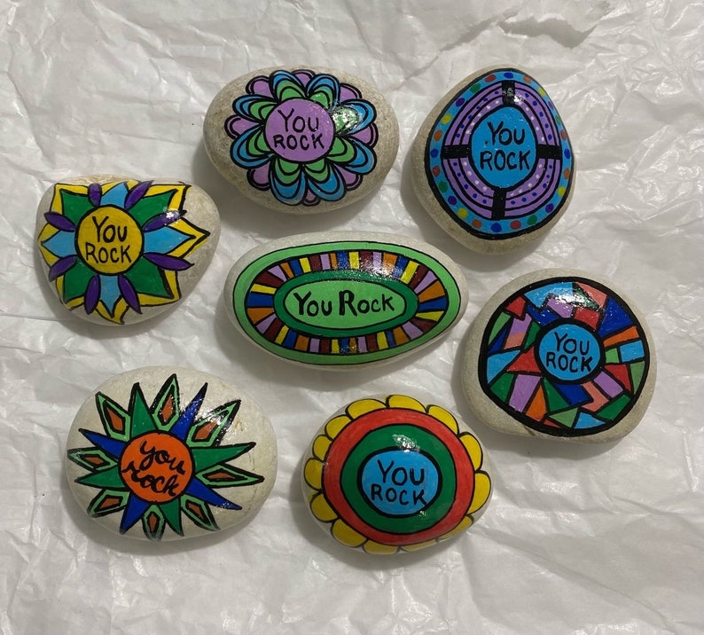 You Rock Rocks / Rock Star / Thank You Gift / Sentimental - Etsy