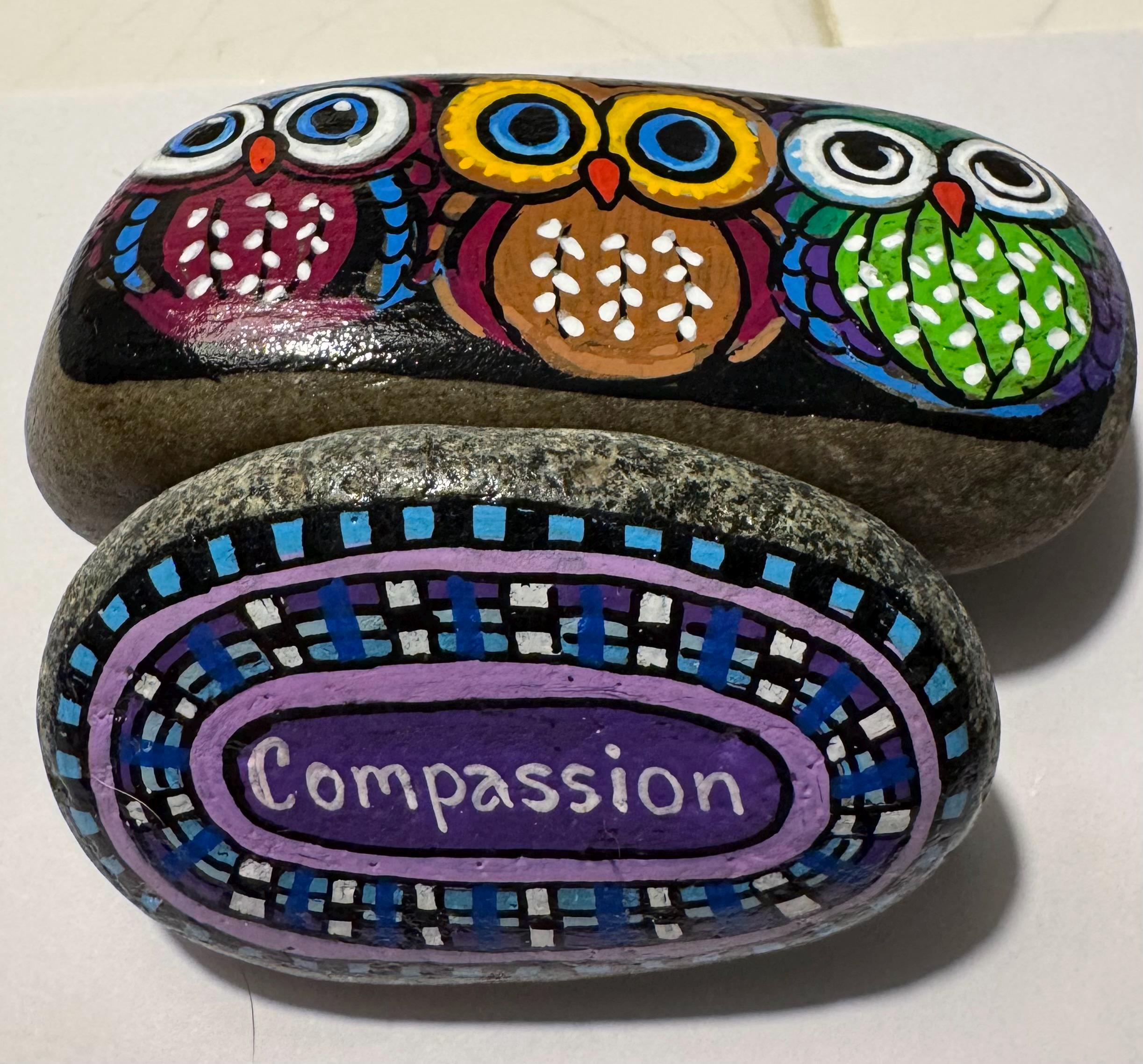 Hand-painted Affirmation Rocks – Inspirational Quote Stones ...