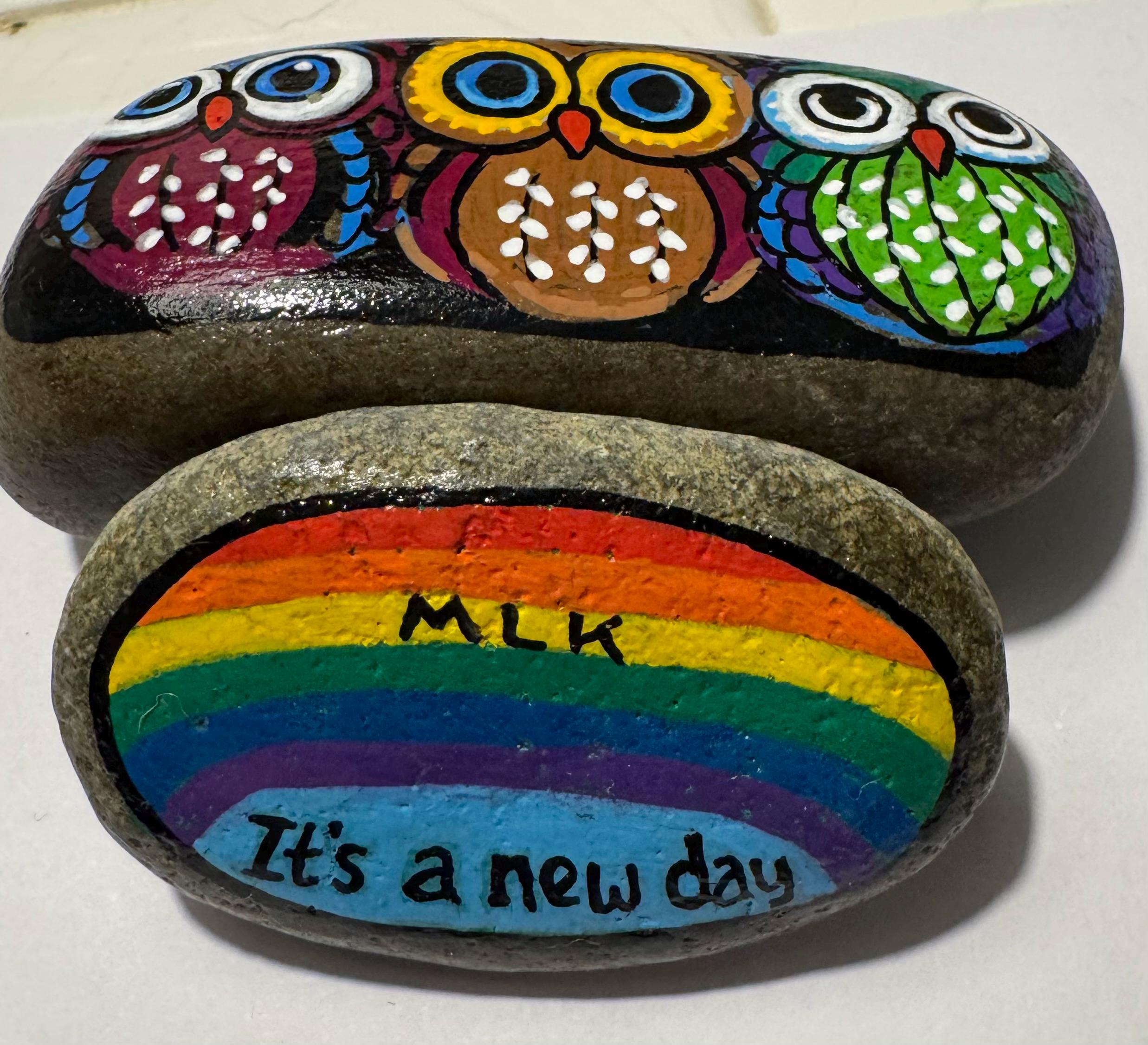 Hand-painted Affirmation Rocks – Inspirational Quote Stones ...