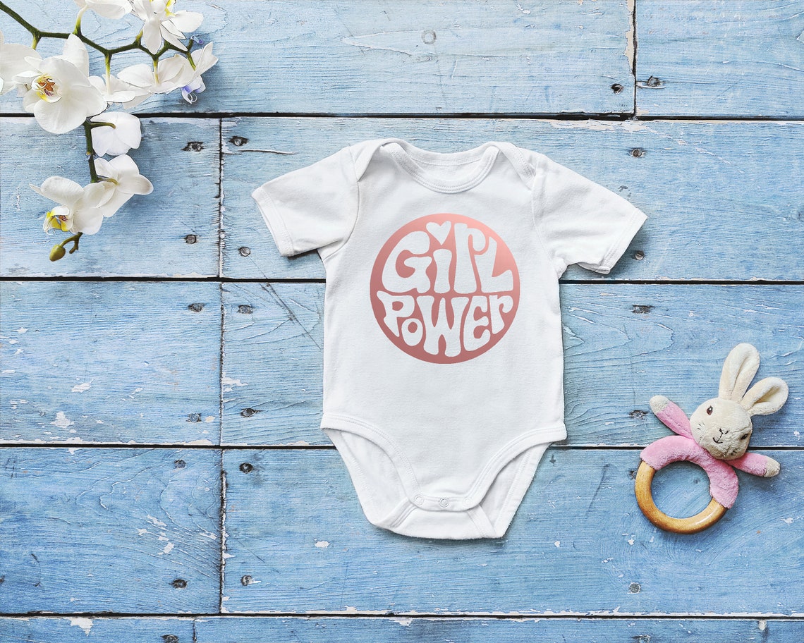 Girl Power Baby BodysuitGirl PowerOnesie Girl Power Baby Etsy