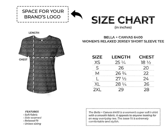 Bella canvas shop women's tee