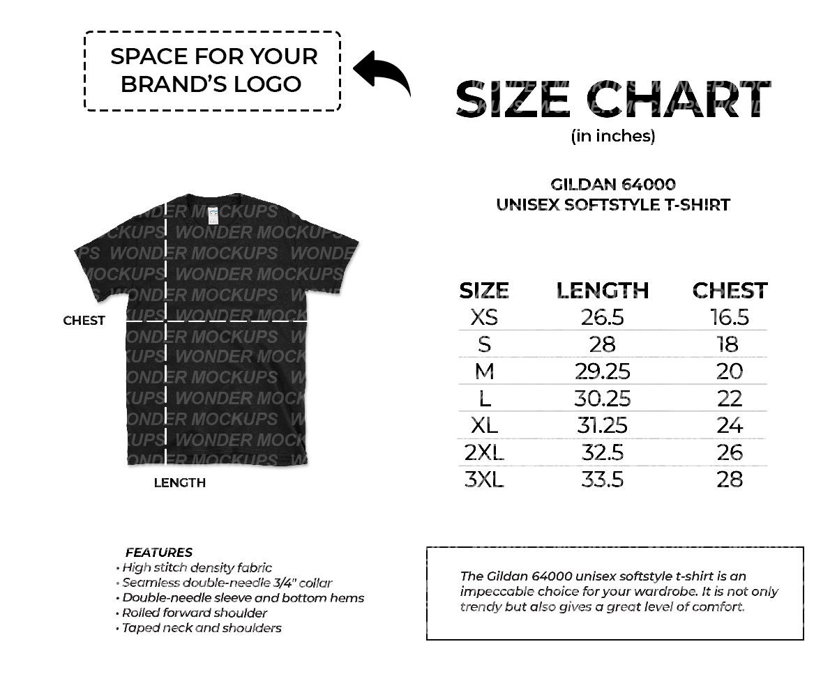 Gildan 64000 Unisex Softstyle T Shirt 