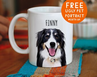 Custom Pet Mug Customized Pet Mug Custom Cat Mug Dog Mug Personalized Coffee Mug Dog Lover Coffee Mug Personalize pet mugs Dog Lover Gift