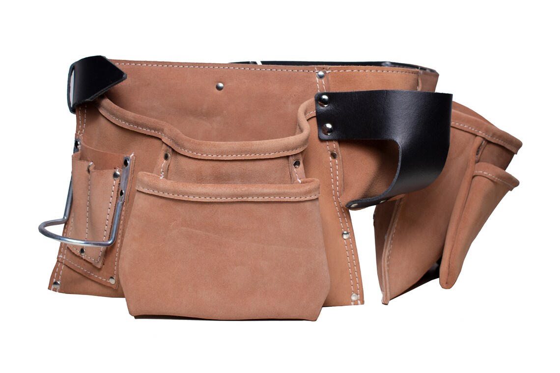 Personalized Leather Roofing Tool Belt for Builders and Etsy