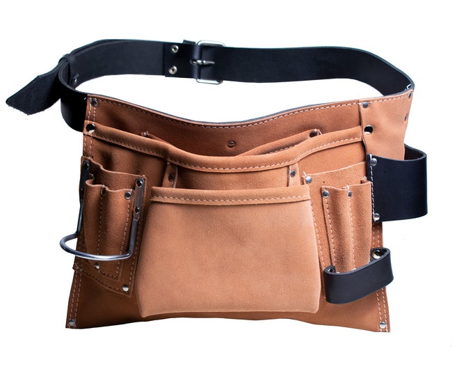 Personalized Leather Roofing Tool Belt for Builders and Fitter Etsy