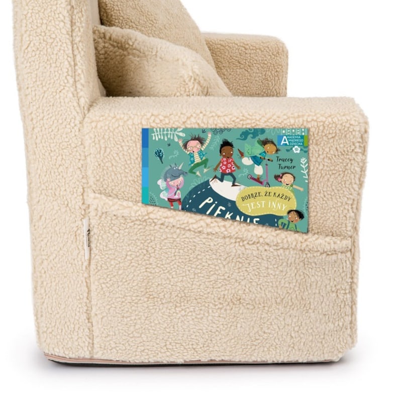 Mini sofa hand made personalised bed for children teddy zdjęcie 9