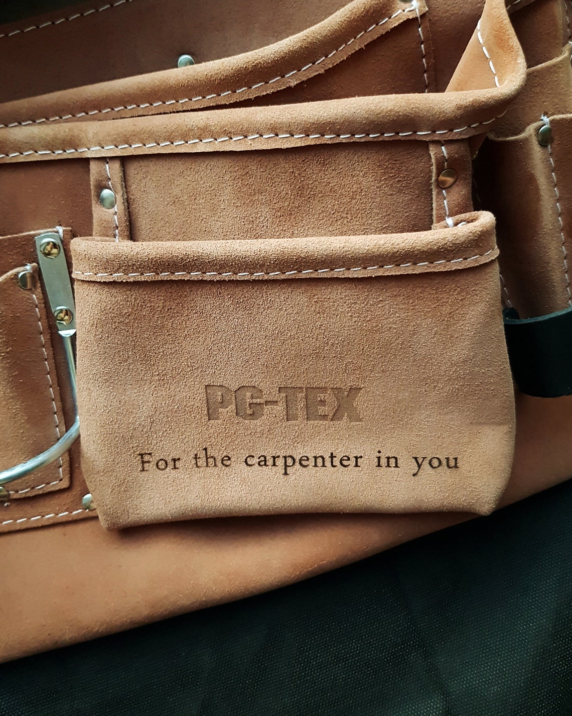 Personalized Leather Roofing Tool Belt for Builders and Fitter Etsy