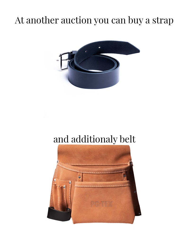 Personalized Leather Roofing Tool Belt for Builders and Fitter Etsy