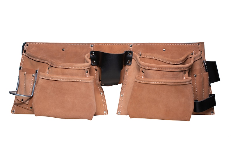 Personalized Leather Roofing tool belt for builders and Etsy