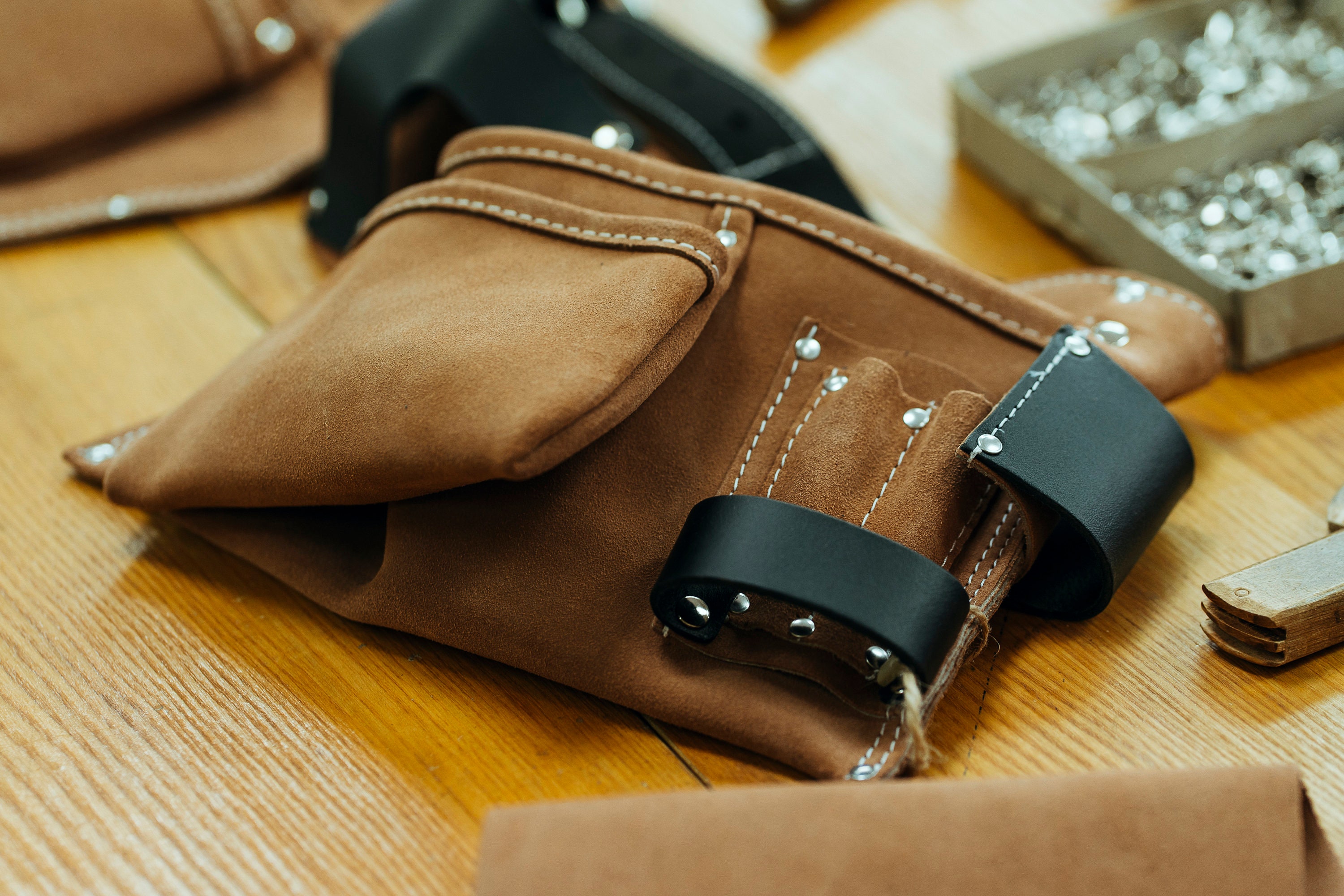 Personalized Leather Roofing Tool Belt for Builders and Etsy Australia