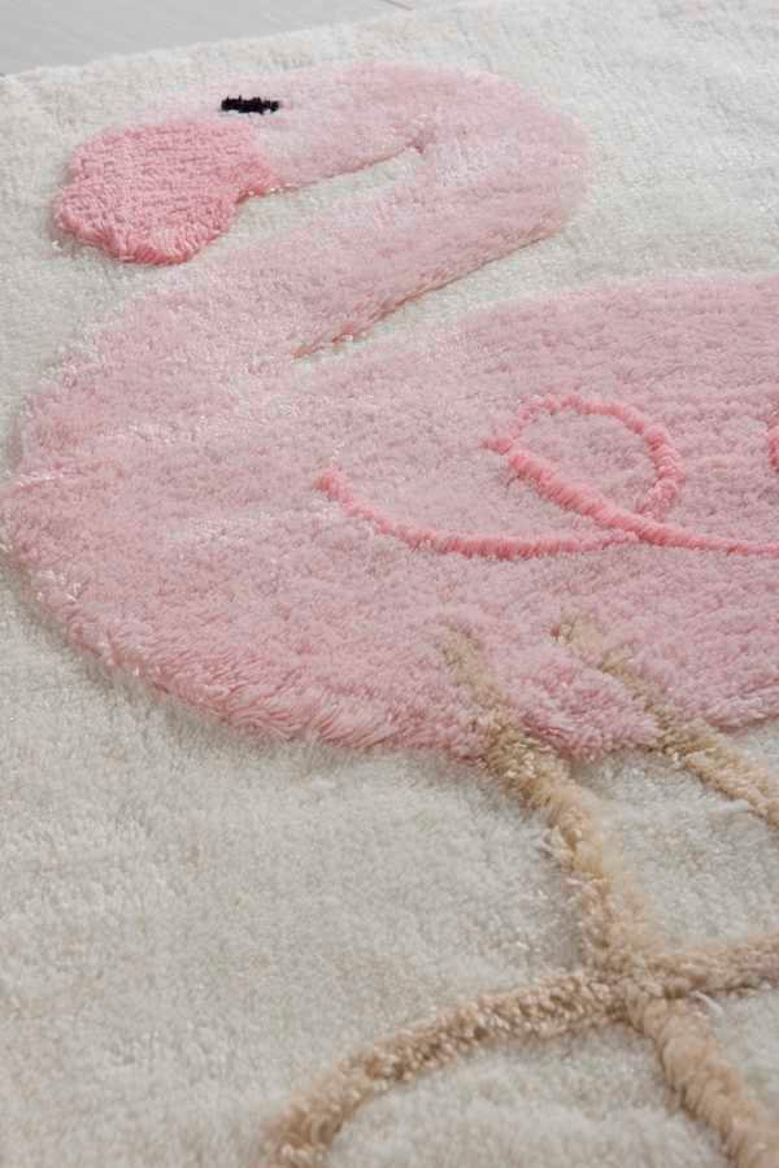 FLAMINGO BATHROOM RUG Fluffy Flamingo Bath Rug Set of 2 Etsy