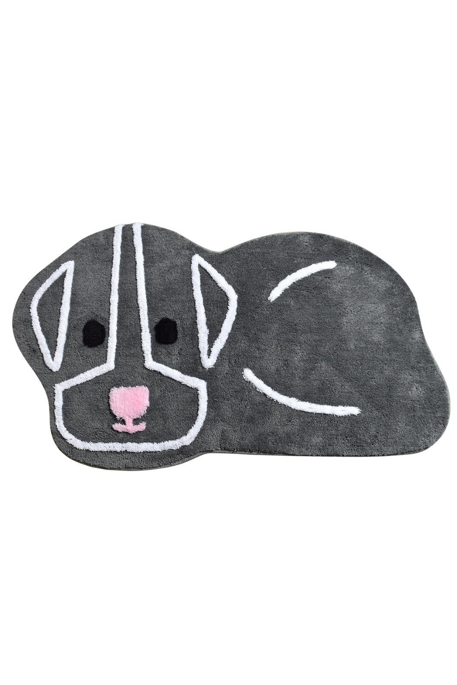 FLUFFY DOG RUG / Ultra Soft and Fluffy Dog Shaped Rug Etsy UK