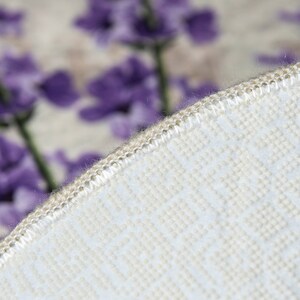 ALFOMBRA DE BAÑO LAVANDA Estera de baño individual / púrpura | Etsy