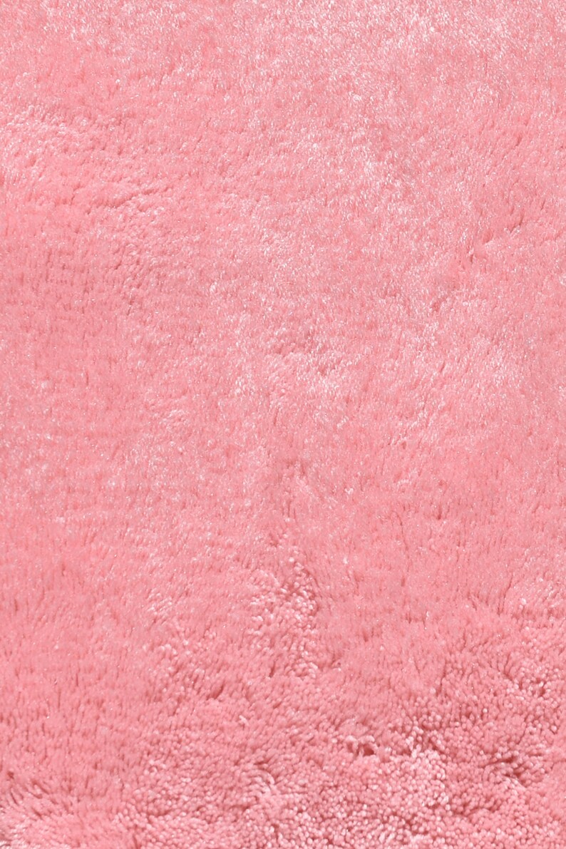 FLUFFY HEART RUG / Pink Ultra Soft and Fluffy Heart Shaped Etsy