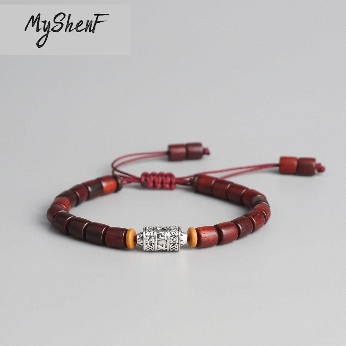 Handmade Tibetan Prayer Bead Bracelet Tibetan Men's Etsy