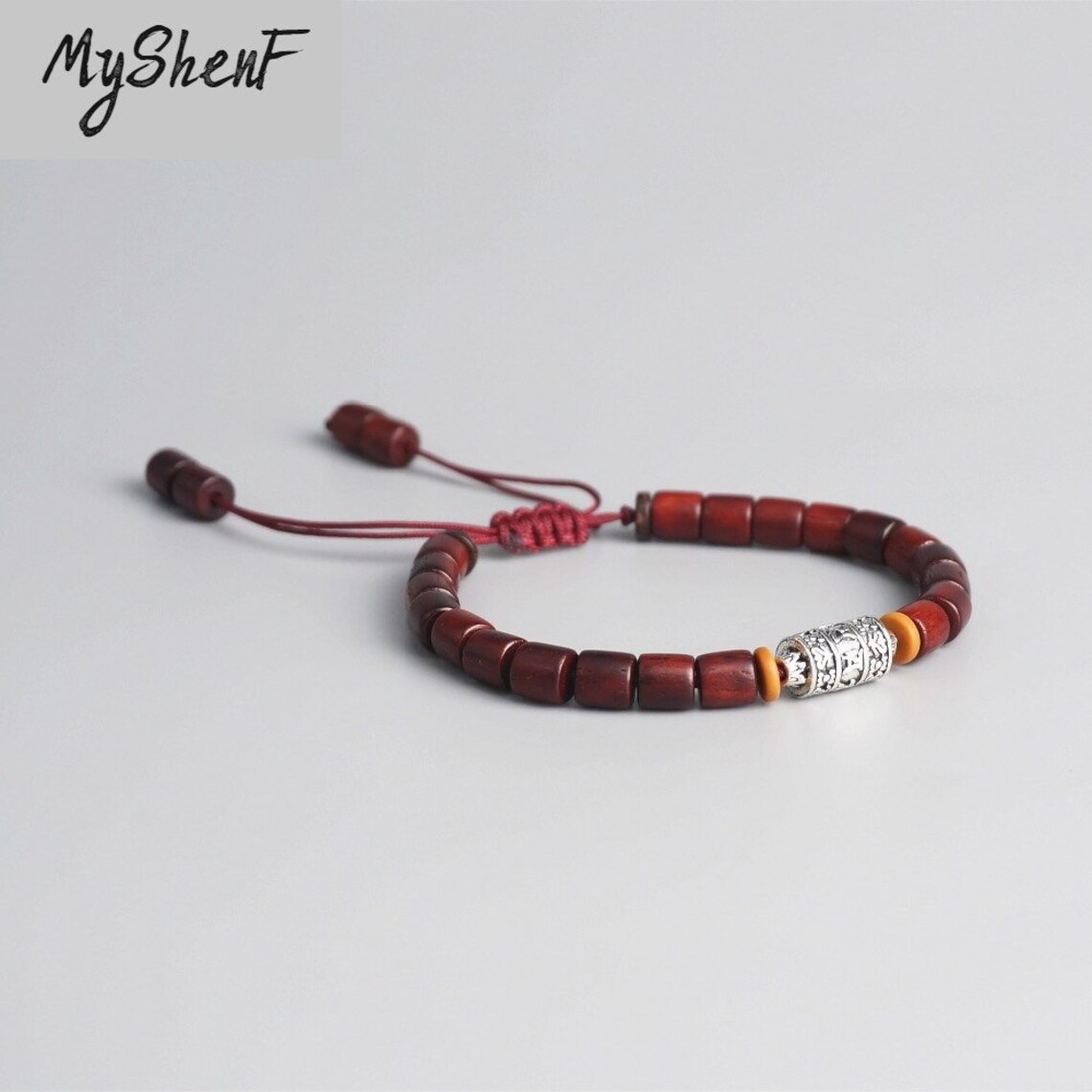 Handmade Tibetan Prayer Bead Bracelet Tibetan Men's Etsy