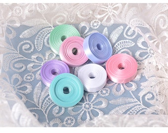 Dazzle brillo metálico por Berisfords cinta 5 Colores 4 longitudes