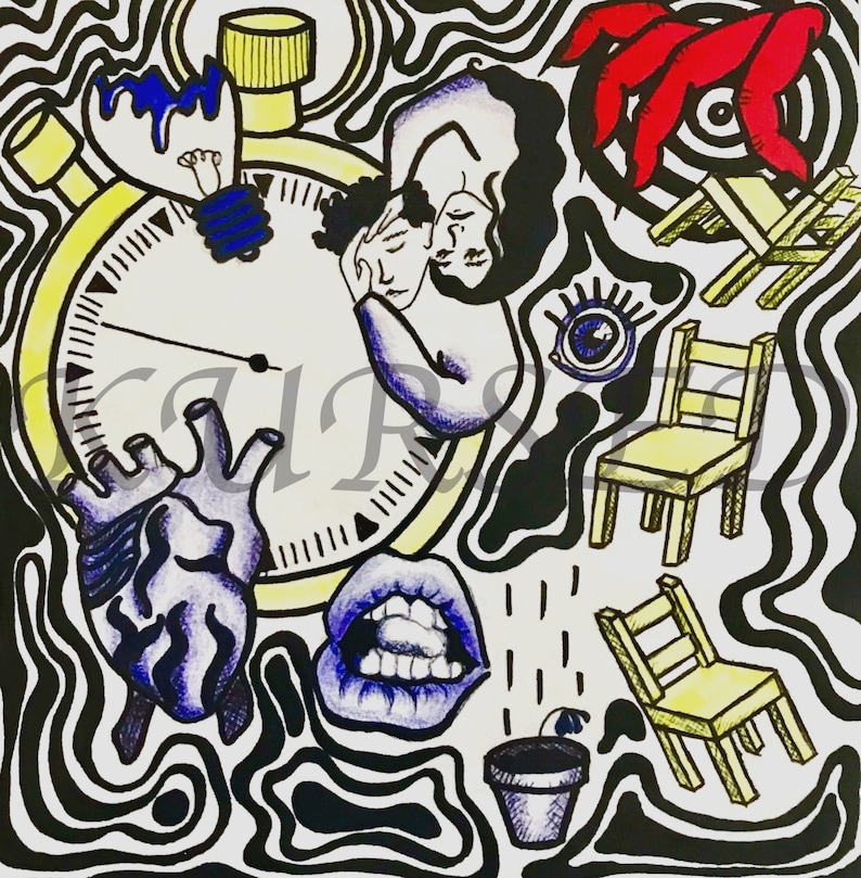 Art Print Migraine