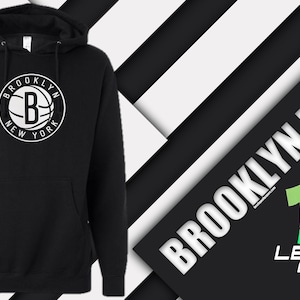 Brooklyn Nets Unisex 8,5 Unzen mittelschwerer Kapuzenpullover