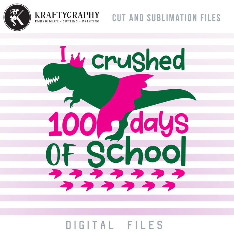 Download 100 Days Of School Girl Dinosaur Png T Rex With Tutu Dxf School Shirt Clipart Dino With Crown Svg 100th Day Of School Dinosaur Svg Boy Clip Art Art Collectibles Efp Osteology Org