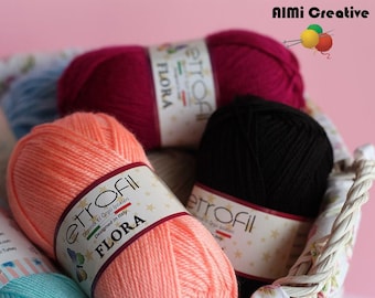 300g Etrofil 4ply Skein Wool Yarn