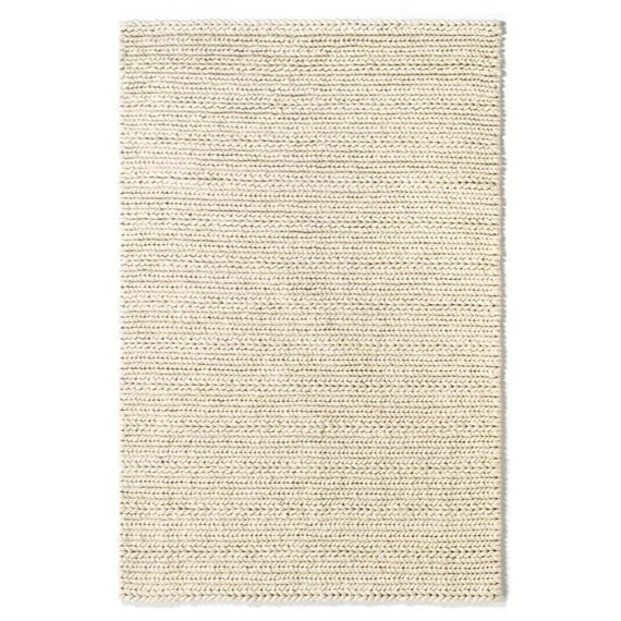 The Indoor Store Hand Knitted Chunky Wool Area Rug Etsy