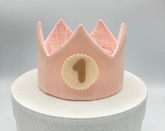 Birthday crown girl number