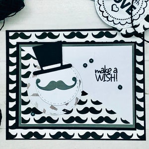 MAKE a WISH DANDY, biglietto di auguri fatto a mano con taschina interna porta gift card per uomo,ragazzo,genitore,compleanno,festa del papà