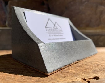 Full-color Metal Imprint Business Card Paperweight