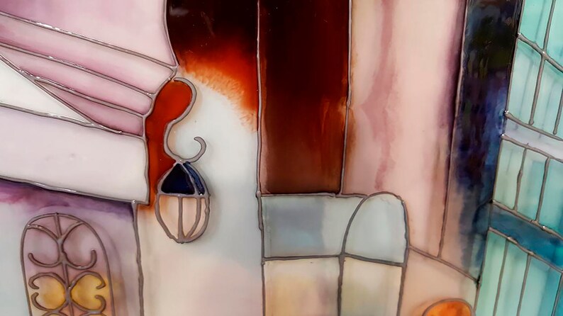Artglass painting original