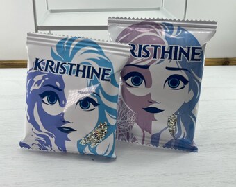 Frozen 2 chips, frozen 2 party decor, frozen2 birthday party, frozen 2 party supplies