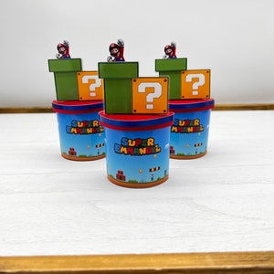 Super mario bros nutella go, super mario bros party decor, super mario bros birthday party, super mario bros party supplies