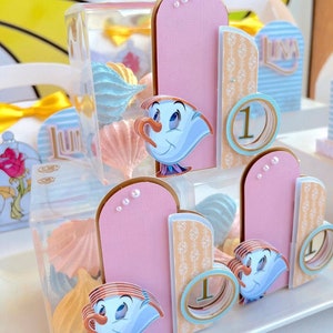 Beauty and the beast box, Beauty and the beast party decor, Beauty and the beast birthday party, Beauty and the beast party supplies