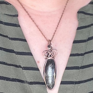 Orthoceras Pendant