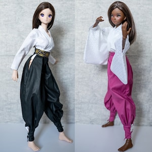 Pantalones de estilo japonés para smartdoll, dollfie dream, BJD 1/3