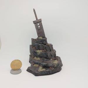 Cloud FF7 Sword Diorama