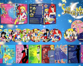 Sailor Moon Season 1 Complete DVD - English Dubbed