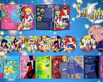 Sailor Moon Season 1 Complete DVD - English Dubbed