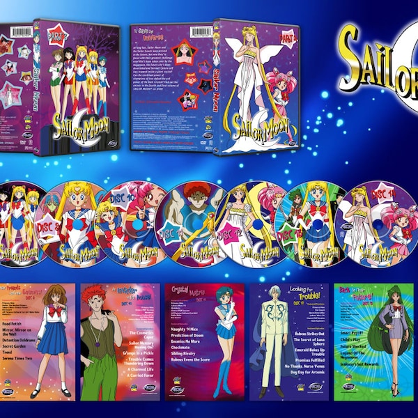 Sailor Moon Season 2 Complete DVD - English Dubbed