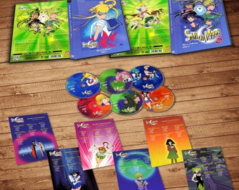 Sailor Moon Season 3 Complete DVD - English & Japanese Dubbed