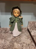 Vintage Laura Prairie Style Dress, Jacket and Bonnet for 18" Doll.