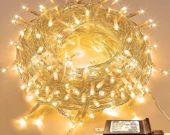 2 Pack,30ft UMANOR Globe Solar String Light UN-A24 50 LED Multi-Color Starry Light Fairy Light for Wedding,Xmas Party