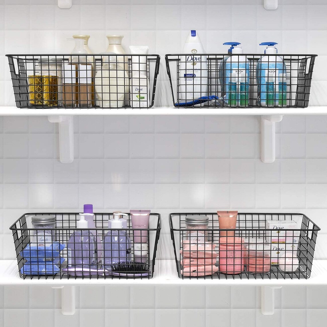 Metal Wire Baskets Storage Bin Organizador para Food Pantry | Etsy