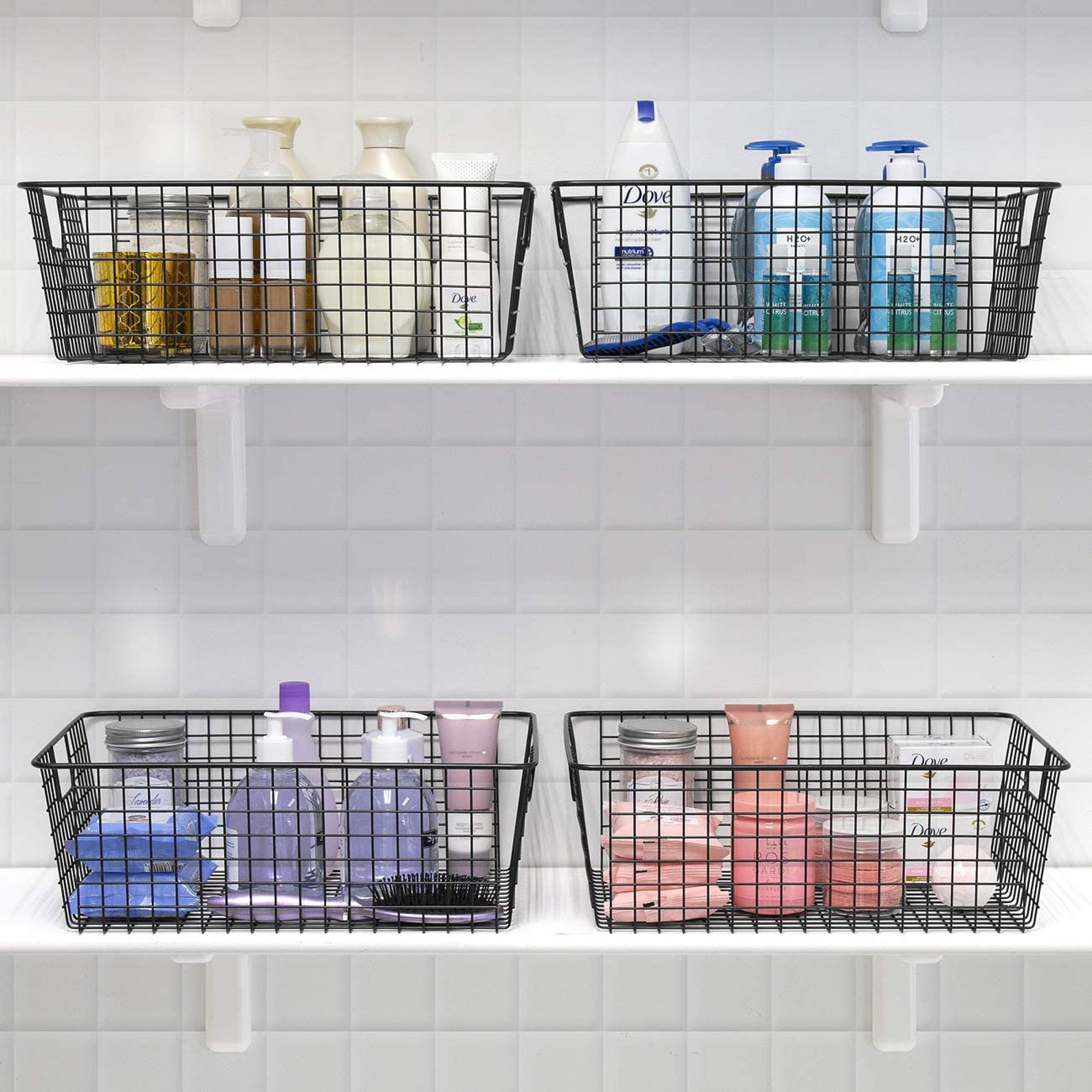 Metal Wire Baskets Storage Bin Organizador para Food Pantry | Etsy