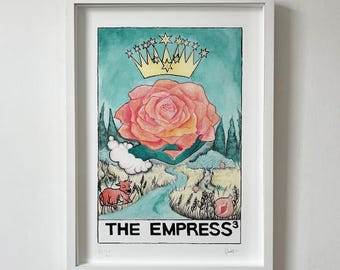 The Empress Tarot Poster