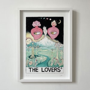 Liebes-Tarot-Poster