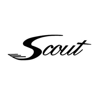 Scout Decal Sticker - Meerdere maten en kleuren - Boot Varen Waterscooters Vissen Offshore Inshore Lake Bumper Cup Mok