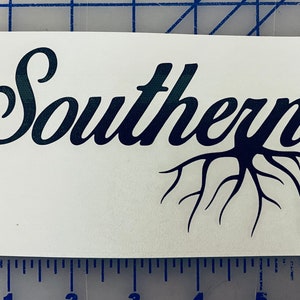 EW Designs Southern Pride Vinyl Bumper Sticker Decal - 5 Inch, Full Color, UV Coated, Made In USA